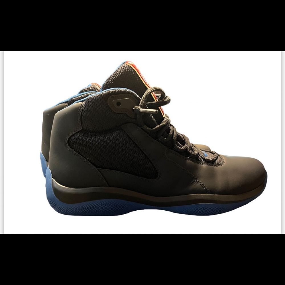 Prada high top sneakers size 8.5 in Prada size